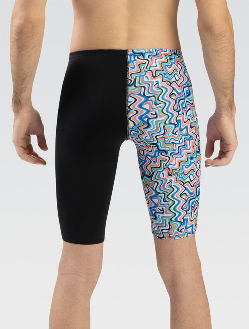 Dolfin Men’s Uglies Jammer Swimsuit: Zig Zag Style #7010-C19