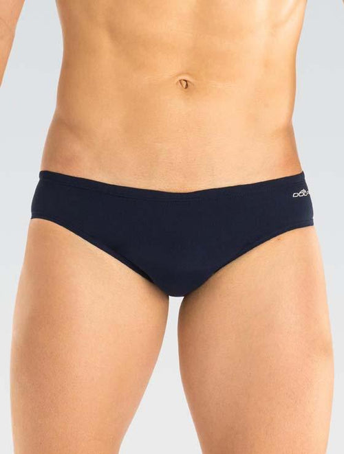 dolfin Men's XtraSleek Spandex Solid Navy Team Racer Style #7900L-490