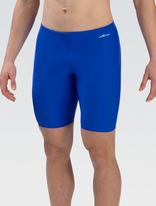 dolfin Men's XtraSleek Spandex Solid Royal Team Jammer Style #8900L-475