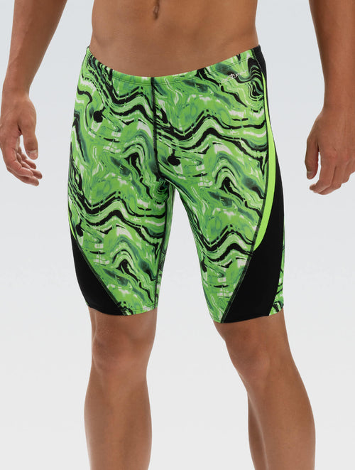 dolfin Reliance Men's Blaze Green Color Block Jammer Style #5N00BZ-C81 dolfin Reliance Men's Blaze Green Color Block Jammer Style #5N00BZ-C81