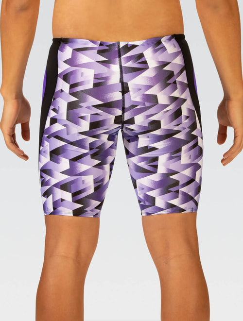 Dolfin Reliance Men's Molten Purple Printed Jammer Swimsuit Style #5N00-B17