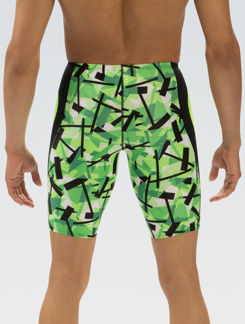 Dolfin Reliance Men's Razor Green Color Block Jammer Style #5N00-011