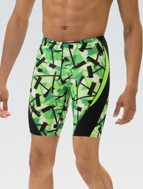 dolfin Reliance Men's Razor Green Color Block Jammer Style #5N00-011