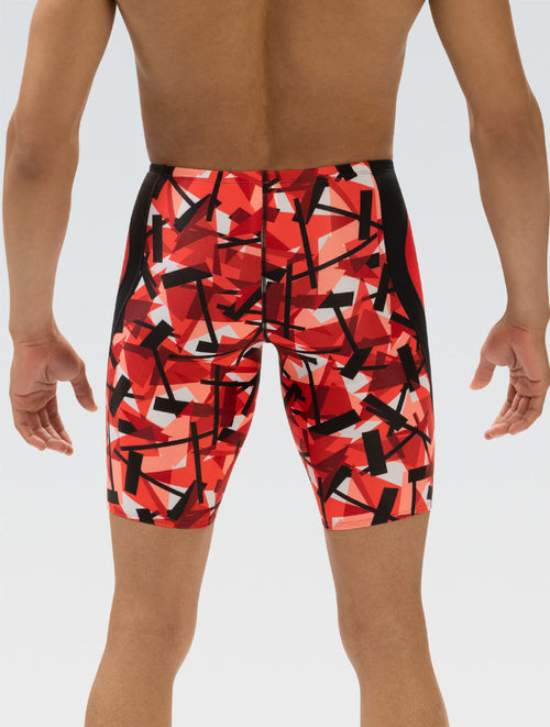Dolfin Reliance Men's Razor Red Color Block Jammer Style #5N00-012