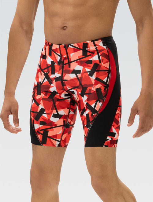 dolfin Reliance Men's Razor Red Color Block Jammer Style #5N00-012