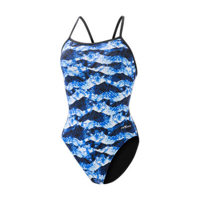 Dolfin Reliance Summit Blue V-Back One Piece Style #0100SM-C93