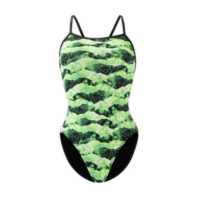 Dolfin Reliance Summit Green V-Back One Piece Style #0100SM-C95