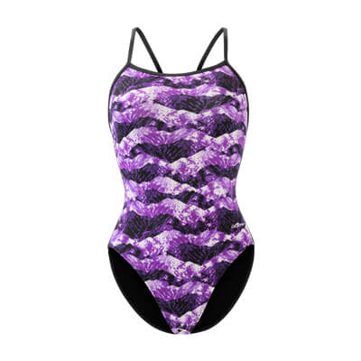 Dolfin Reliance Summit Purple V-Back One Piece Style #0100SM-C96