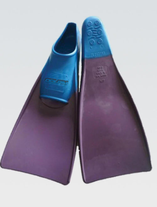 dolfin Swim Fin - Child Sizes 11-1 Purple Style #SF91C111-290