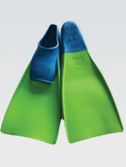 dolfin Swim Fin - Child Sizes 8-11 Lime Style #SF91C811-560