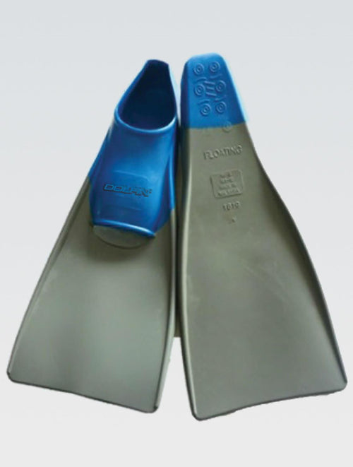 dolfin Swim Fin - Sizes 11-13 Silver Style #SF911113-700