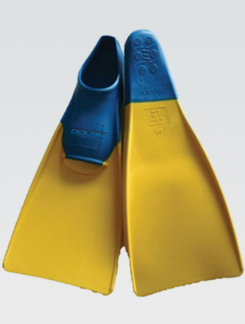 dolfin Swim Fin - Sizes 3-5 Yellow Style #SF910305-184