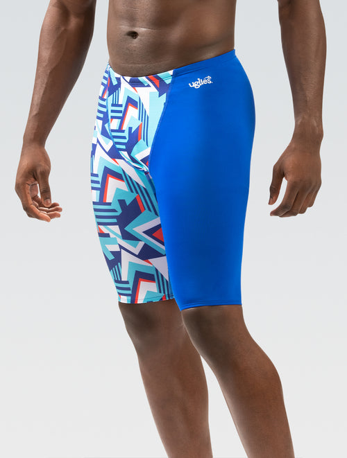 Dolfin Uglies Men's Deco Dance Jammer Swimsuit Style #7010-B64