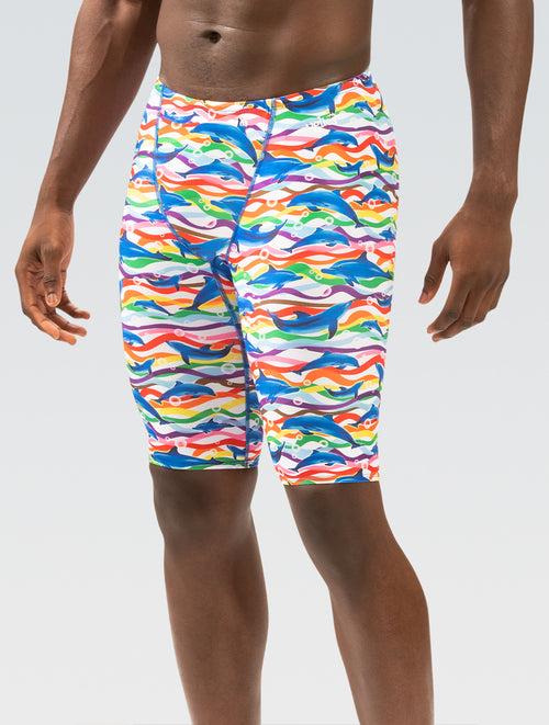 Dolfin Uglies Men's Pride Tide Jammer Swimsuit Style #7010-B92