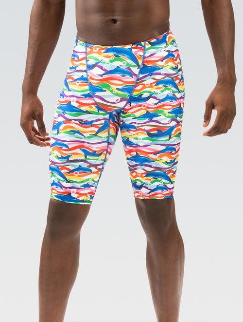 dolfin Uglies Men's Pride Tide Jammer Swimsuit Style #7010-B92