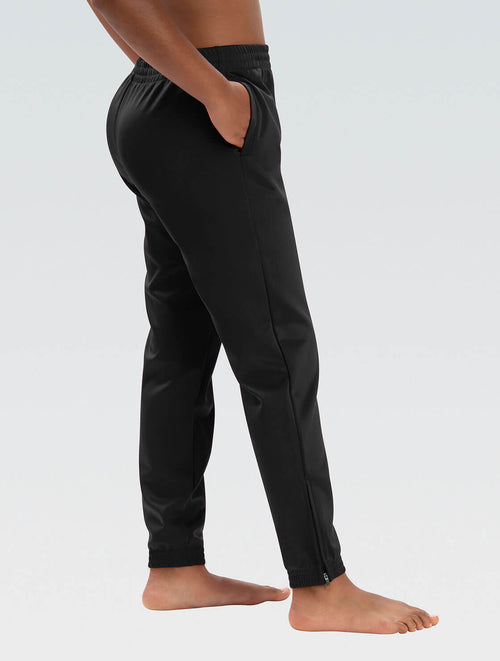 Dolfin Unisex Black Slim Fit Black Warm-Up Pant Style #WUP01D-016