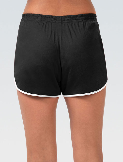 Dolfin Women's Black Retro Knit Shorts Style #PSH02-016