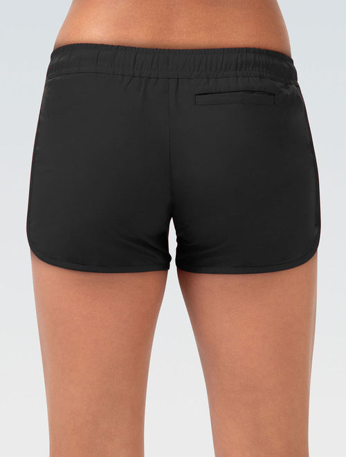 Dolfin Women's Black Warm-Up Shorts Style #PSH01-016