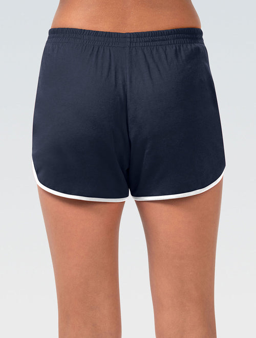 Dolfin Women's Navy Retro Knit Shorts Style #PSH02-116
