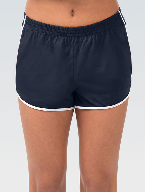 dolfin Women's Navy Retro Knit Shorts Style #PSH02-116