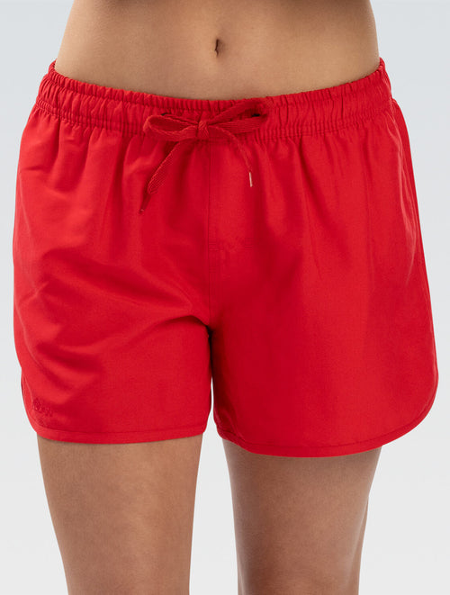 dolfin Women's Solid Red Swim Short Style #7L18SLD-250