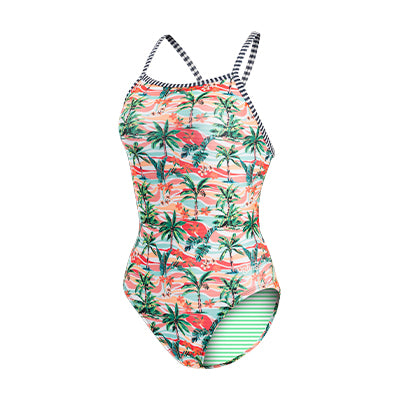 Dolfin Women's Uglies Aloha V-Back One Piece Swimsuit Style #0510AL-D29