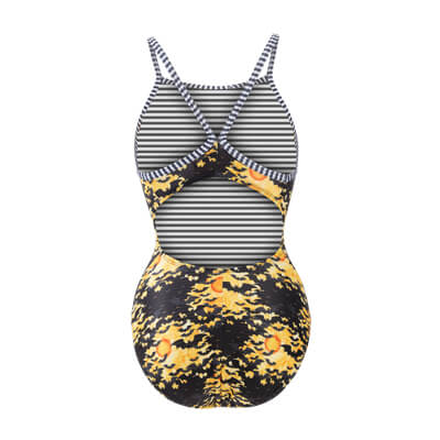 Dolfin Women's Uglies Bat Dance V-Back One Piece Swimsuit Style #0510BD-D14