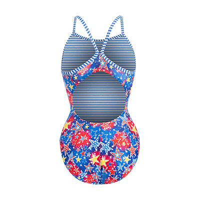 Dolfin Women's Uglies Celebrate V-Back One Piece Swimsuit Style #0510CE-D33