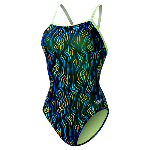 Dolfin Women's Uglies Cruisin V-Back One Piece Swimsuit Style #0510CR-D72