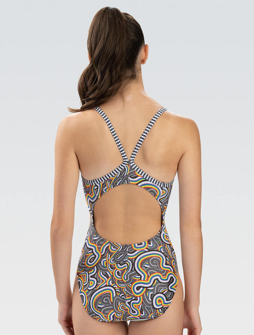 Dolfin Women's Uglies Embrace V-Back One Piece Swimsuit Style #0510EM-D34