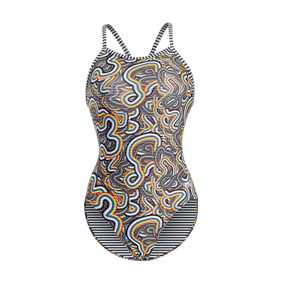 Dolfin Women's Uglies Embrace V-Back One Piece Swimsuit Style #0510EM-D34
