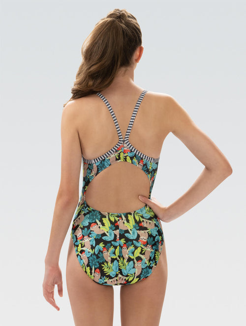 Dolfin Women's Uglies Hang Tight V-Back One Piece Swimsuit Style #0510-C41