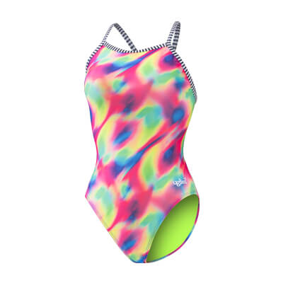 Dolfin Women's Uglies Haze V-Back One Piece Swimsuit Style #0510HZ-D05