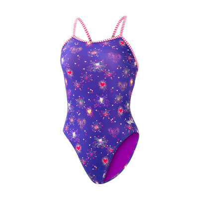 Dolfin Women's Uglies Heartbreaker String Back One Piece Swimsuit Style #0310HB-D12