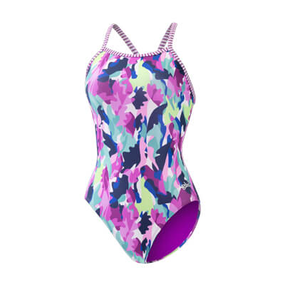 Dolfin Women's Uglies Hideout V-Back One Piece Swimsuit Style #0510HO-D08