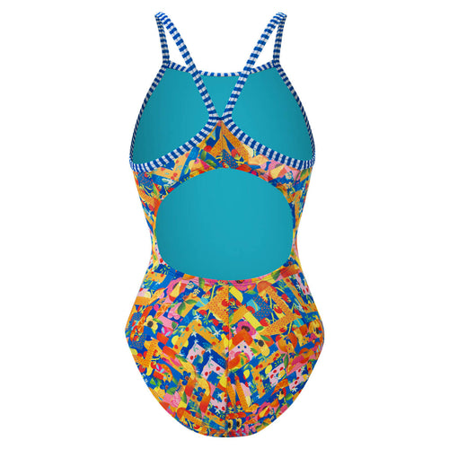 Dolfin Women's Uglies Juicy V-Back One Piece Swimsuit Style #0510JC-D74