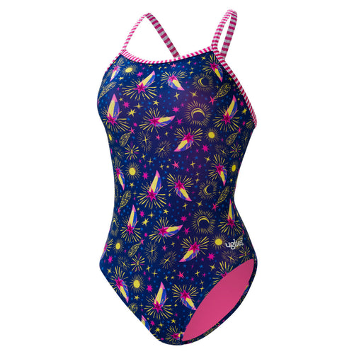 Dolfin Women's Uglies Moonlight V-Back One Piece Swimsuit Style #0510ML-D77