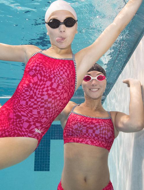 Dolfin Women's Uglies Ocular V-Back One Piece Swimsuit Style #0510-C45