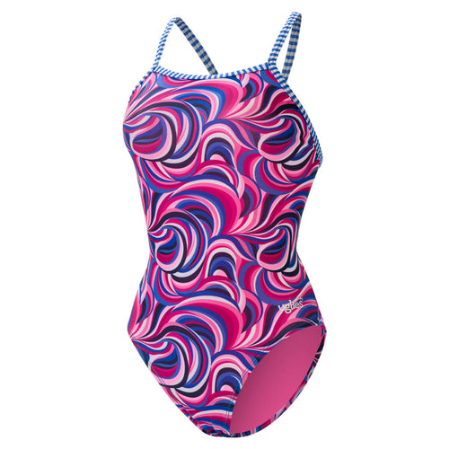Dolfin Women's Uglies Twirlin' V-Back One Piece Swimsuit Style #0510TW-D79