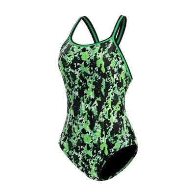Dolfin XtraSleek Breaker Green DBX Back One Piece Style #0231BR-C87