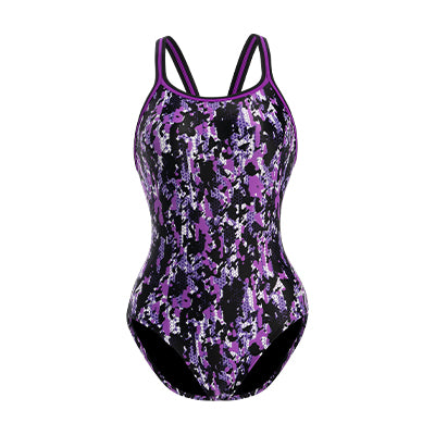 Dolfin XtraSleek Breaker Purple DBX Back One Piece Style #0231BR-C90