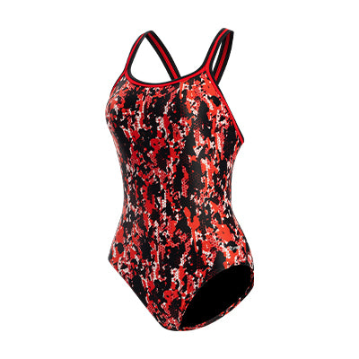 Dolfin XtraSleek Breaker Red DBX Back One Piece Style #0231BR-C86