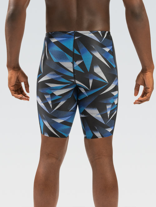 Dolfin XtraSleek Men's Galactic Blue Spliced Jammer Swimsuit Style #7031-A32