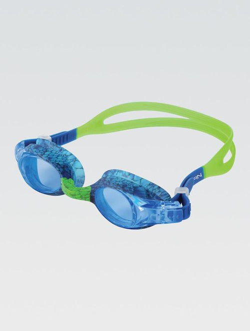 dolfin Youth Flipper Fierce Blusaurus Green Goggle Style #86GOFF-BLG