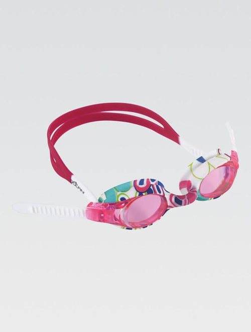 dolfin Youth Flipper Flower Strawberry Goggle Style #858SA-STR