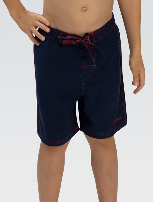 dolfin Youth Little Dolfin Navy Swim Trunks Style #LD225-490