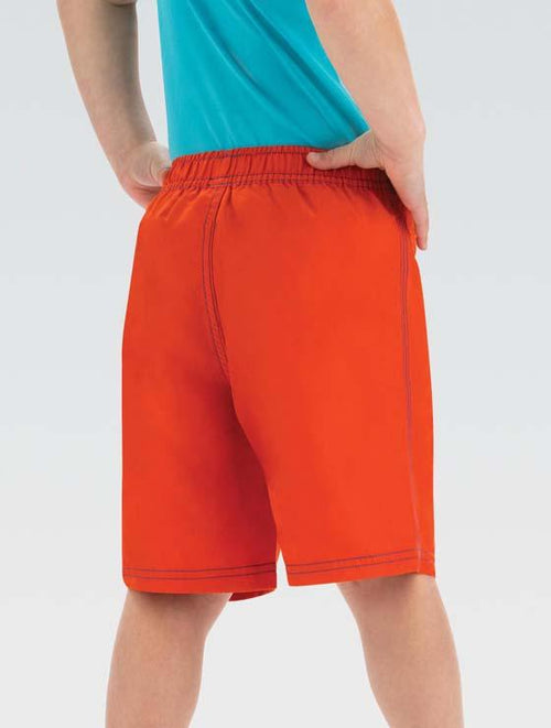 Dolfin Youth Little Dolfin Orange Swim Trunks Style #LD225-210