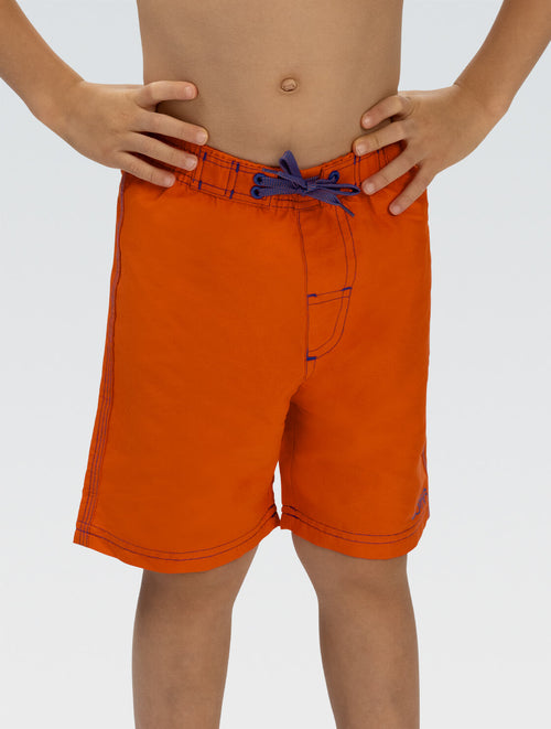 dolfin Youth Little Dolfin Orange Swim Trunks Style #LD225-210