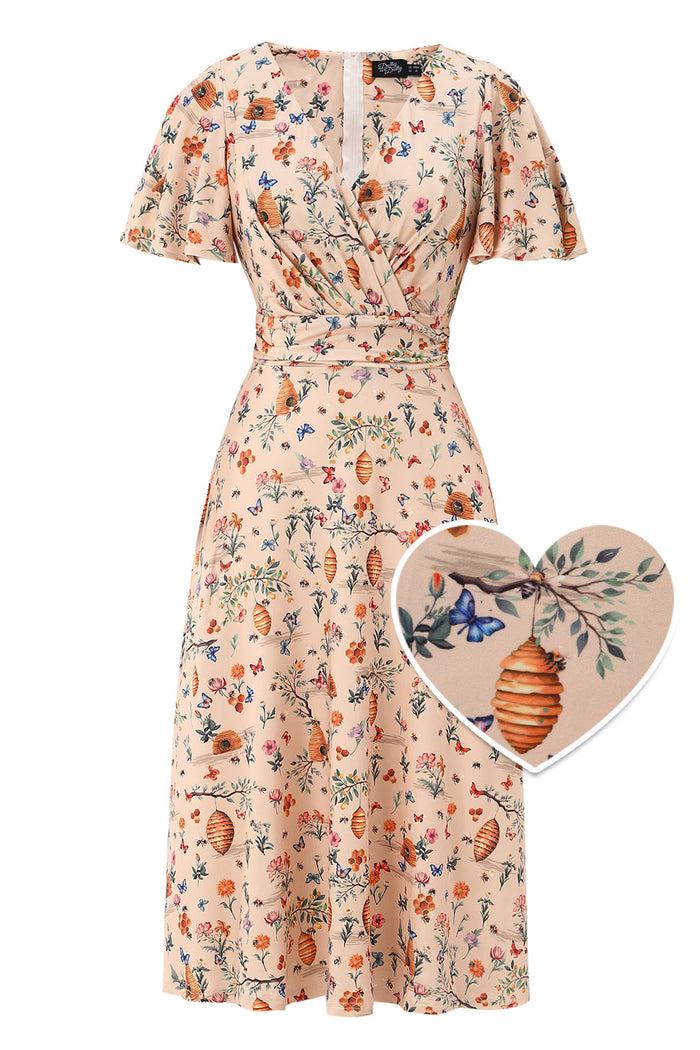 dolly & dotty Donna Honey Bee Tea Dress