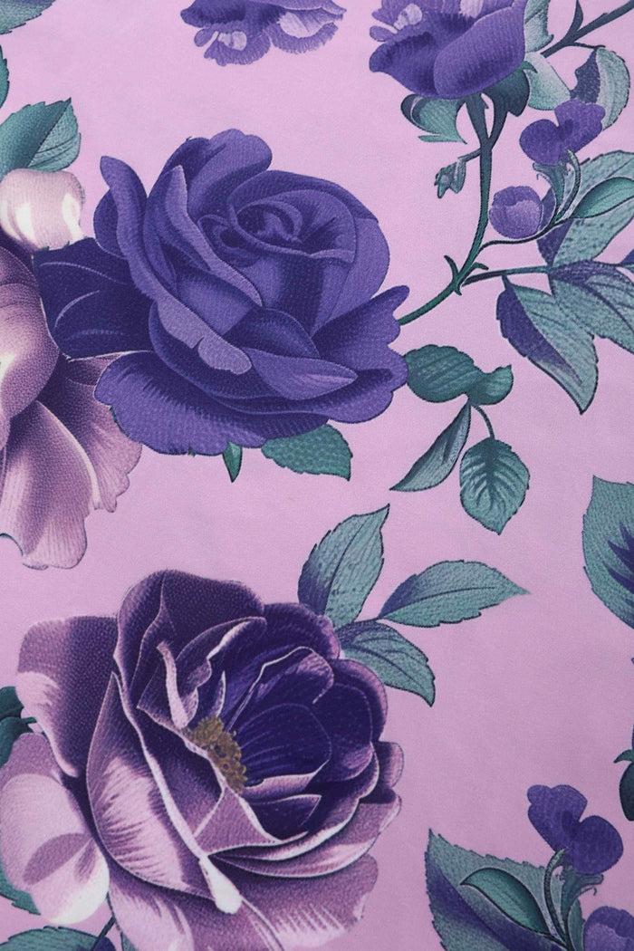 Dolly & Dotty Julia Purple Rose Midi Dress